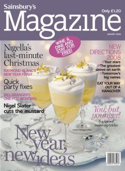 Sainsbury’s Magazine – January 2008