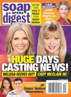 Soap Opera Digest – October 05, 2020