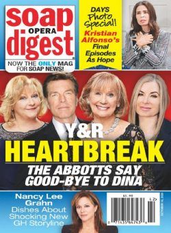 Soap Opera Digest – October 19, 2020