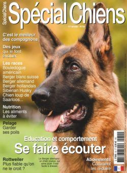 Special Chiens – Octobre-Decembre 2020