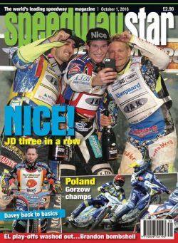 Speedway Star – October 1, 2016