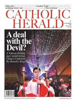 The Catholic Herald – 9 December 2016