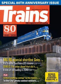 Trains – November 2020