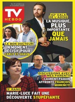 TV Hebdo – 31 octobre 2020