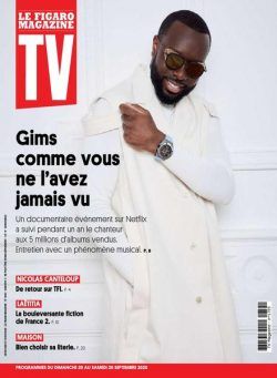 TV Magazine – 20 Septembre 2020