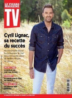 TV Magazine – 27 Septembre 2020