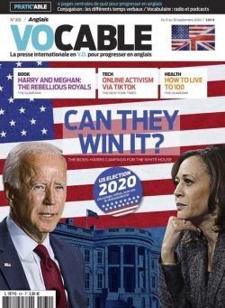 Vocable Anglais – 17 Septembre 2020