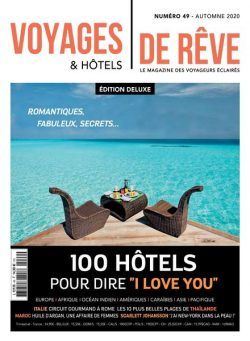 Voyages & Hotels de reve – Automne 2020