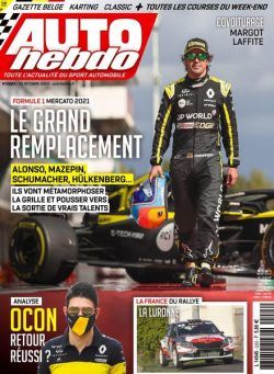 Auto Hebdo – 21 Octobre 2020