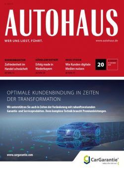 Autohaus – 13 Oktober 2020