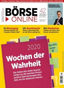 Borse Online – 15 Oktober 2020