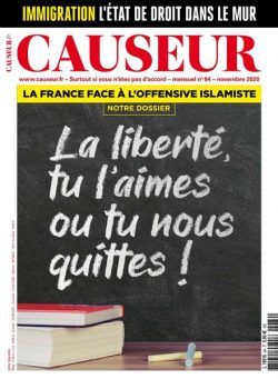 Causeur – Novembre 2020