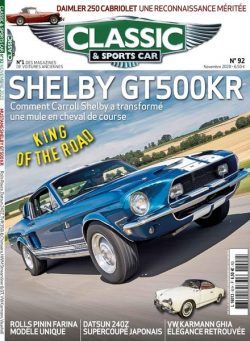 Classic & Sports Car France – Novembre 2020