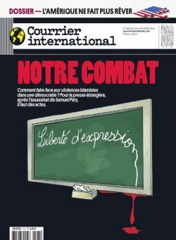 Courrier International – 22 Octobre 2020