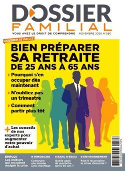 Dossier Familial – Novembre 2020