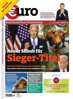 Euro am Sonntag – 6 November 2020