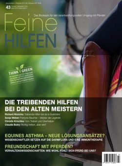 Feine Hilfen – Oktober-November 2020