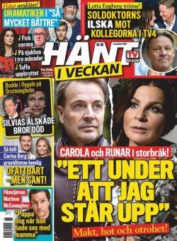 Hant i Veckan – 04 november 2020