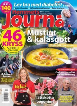 Hemmets Journal – 12 november 2020