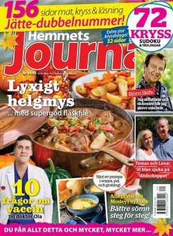 Hemmets Journal – 22 oktober 2020