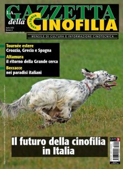 La Gazzetta Della Cinofilia Venatoria – Aprile 2020