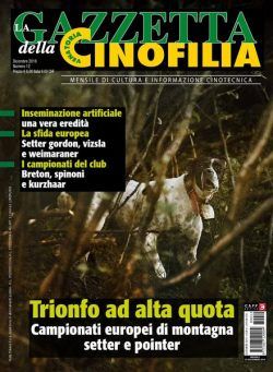 La Gazzetta Della Cinofilia Venatoria – Dicembre 2018