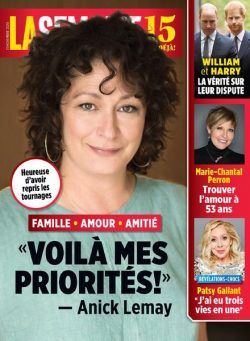 La Semaine – novembre 13, 2020