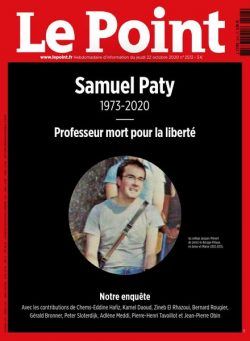 Le Point – 22 octobre 2020