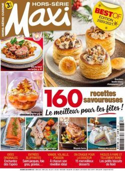 Maxi – Hors-Serie Cuisine – Decembre 2020 – Janvier 2021