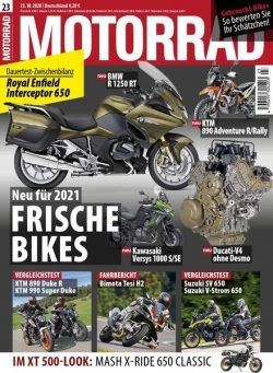 Motorrad – 23 Oktober 2020