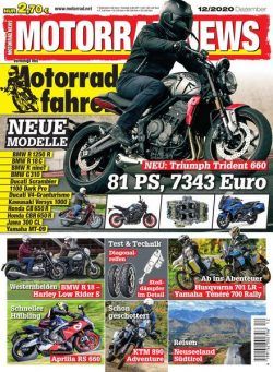 Motorrad News – Dezember 2020