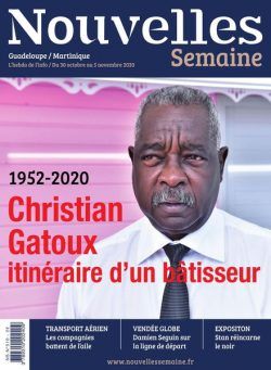 Nouvelles Semaine – 30 Octobre 2020