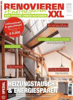 Renovieren + Energiesparen – Nr. 2 2020