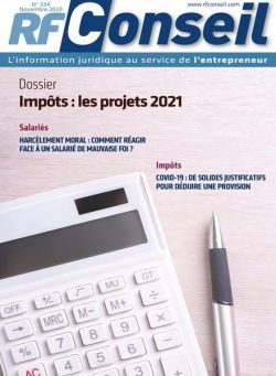 RF Conseil – Novembre 2020