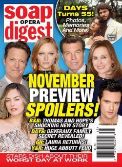 Soap Opera Digest – November 09, 2020