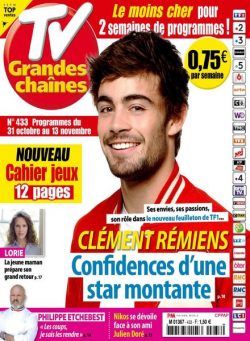 TV Grandes chaines – 31 Octobre 2020