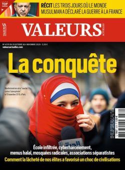 Valeurs Actuelles – 29 octobre 2020