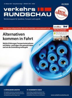 VerkehrsRundschau – 19 Oktober 2020