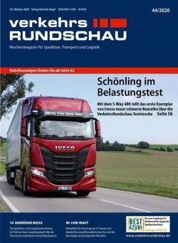 VerkehrsRundschau – 26 Oktober 2020