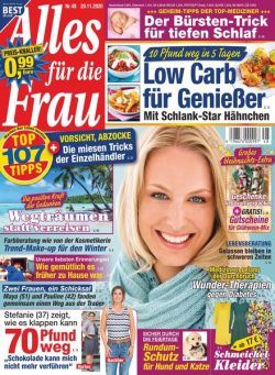 Alles fur die Frau – 20 November 2020