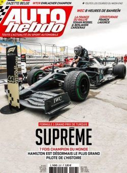 Auto Hebdo – 18 Novembre 2020