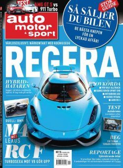 Auto Motor & Sport Sverige – 24 april 2015