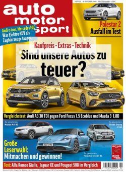 Auto Motor und Sport Magazin – 08 Oktober 2020