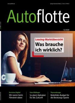 Autoflotte – Dezember 2020