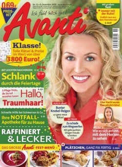 Avanti – 09 Dezember 2020