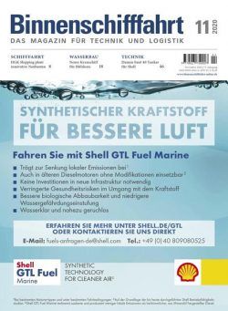 Binnenschifffahrt – November 2020