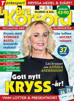 Bra Korsord – 15 december 2020