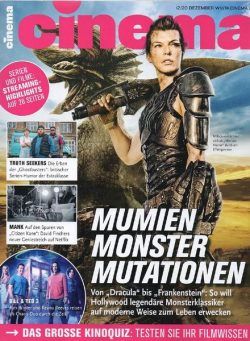 Cinema Germany – Dezember 2020