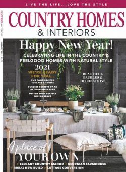 Country Homes & Interiors – January 2021