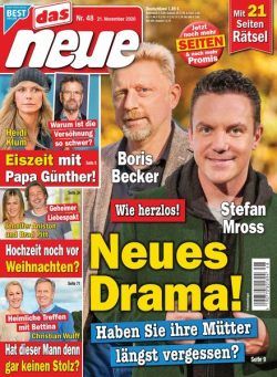 Das Neue – 21 November 2020